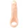 Realistixxx - realistični dildo s penisnim obročkom - naravna barva