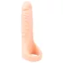 Realistixxx - realistični dildo s penisnim obročkom - naravna barva