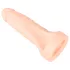 Realistixxx - realistični dildo s penisnim obročkom - naravna barva