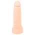 Realistixxx - realistični dildo s penisnim obročkom - naravna barva