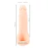 Realistixxx - realistični dildo s penisnim obročkom - naravna barva
