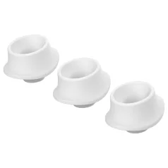  Womanizer - nadomestni nastavki za stimulator - veliki - beli - 3 kosi
