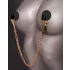 Pipedream Fetish Fantasy Gold - sponke za bradavice - zlata barva