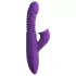 Fantasy For Her - 3-v-1 potiskani vibrator z grelno funkcijo (vijoličen)