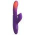Fantazija Zanjo – 3v1 potisni vibrator s funkcijo ogrevanja (vijoličen)