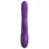 Fantasy For Her - 3-v-1 potiskani vibrator z grelno funkcijo (vijoličen)