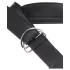 King Cock - Strap-on dildo s pasom - črn 18 cm