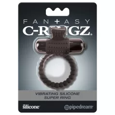   Pipedream Fantasy C-Ringz - vibracijski obroč za penis - črn