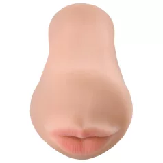   Fuck Me Silly To Go - realistična masturbator usta - naravna barva