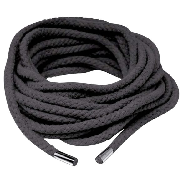 Fetiš Svilen Trak - Shibari Bondage Vrv - 10m (črna)
