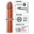 Pipedream - X-TENSION Perfect 2 - realističen penis tulec (20,3 cm, natur)