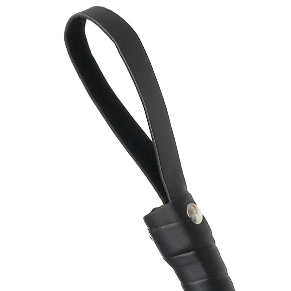 Fetish Fantasy Deluxe Cat-O-Nine - bič z devetimi trakovi - črn - 65 cm