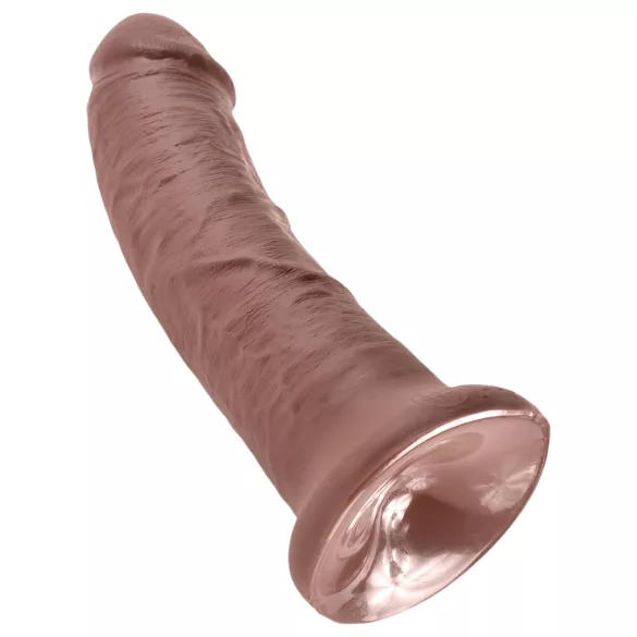King Cock - dildo realistični - 20 cm - rjav