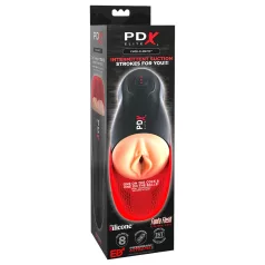   PDX Elite - avtomatski masturbator z vakuumom - akumulatorska umetna vagina