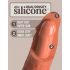 King Cock Elite 6 - prisesek dildoo, realističen (15 cm) - temen