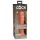 King Cock Elite 8 - dildo s priseskom - 20 cm - temno natur