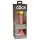 King Cock Elite - realistični vibrator 15 cm - temna koža