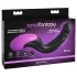 Anal Fantasy - pulzirajoč vibrator za prostato (črn)
