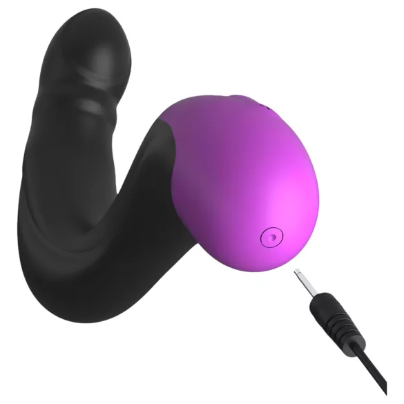 Anal Fantasy - pulzirajoč vibrator za prostato (črn)
