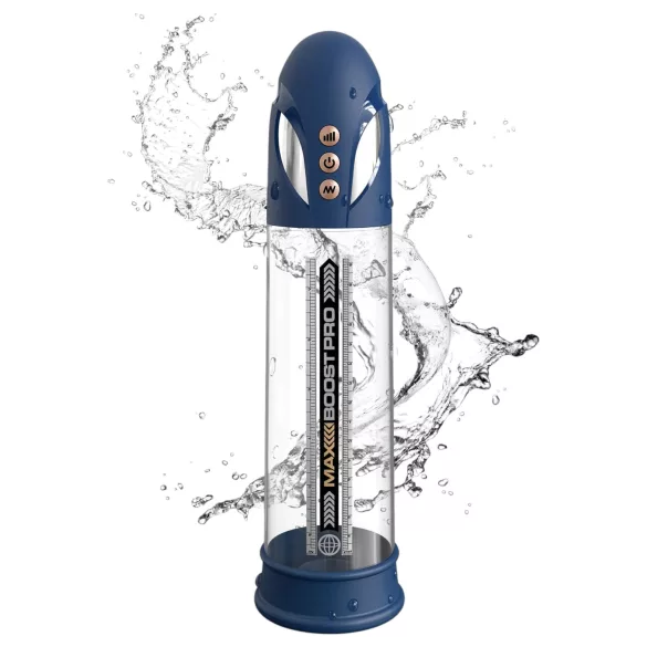 Pipedream - Pump Worx - avtomatska črpalka za penis (modra)