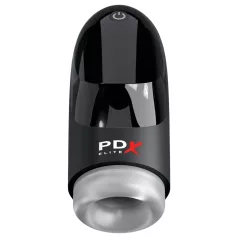 PDX Hydrogasm - akumulatorski vrteči masturbator (črn)