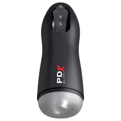 PDX - avtomatski masturbator na baterijo - črna
