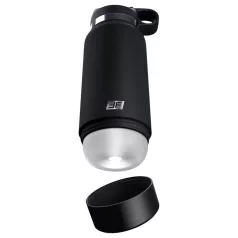 Fap Flask Thrill Seeker - masturbator v steklenici - črna