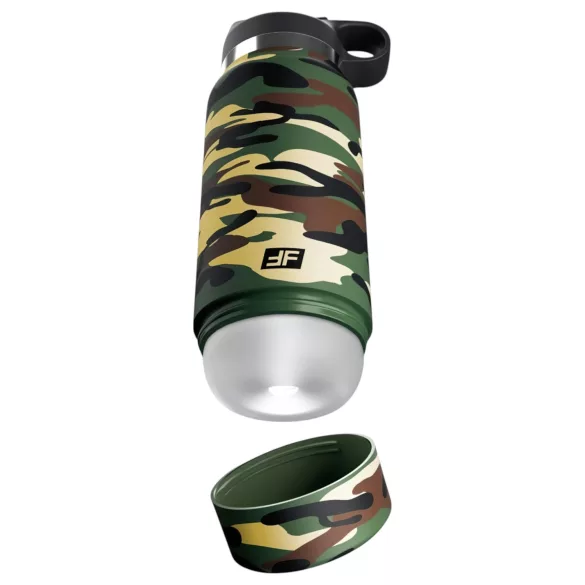 PDX - Fap Flask Happy Camper - masturbator v plastenki (zeleno-črna)
