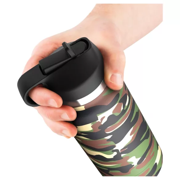 PDX - Fap Flask Happy Camper - masturbator v plastenki (zeleno-črna)