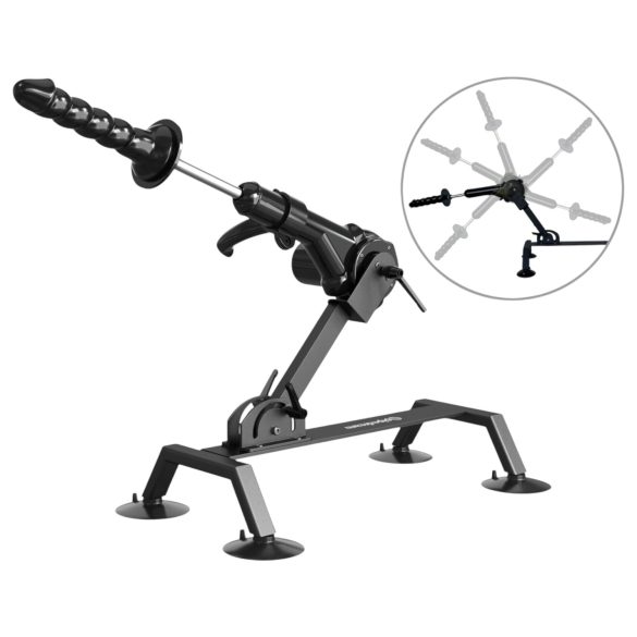 Fetish Body Dock Pro - seks stroj - črna