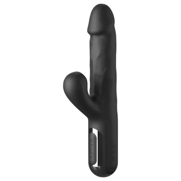 Fetish - vibrator z 3 motornimi potiski (črn)