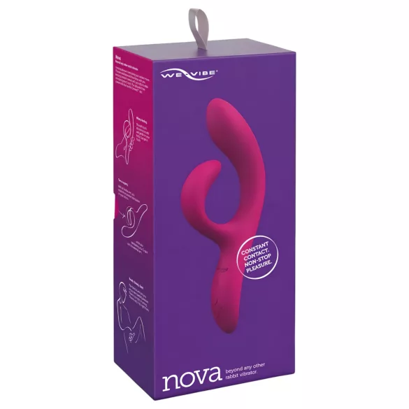 We-Vibe Nova 2 - vibrator za klitoris in točko G - vijolična