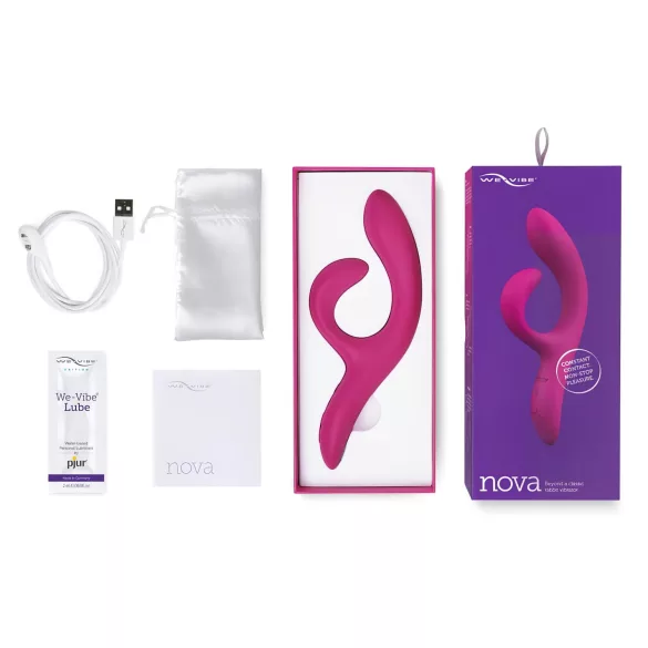 We-Vibe Nova 2 - vibrator za klitoris in točko G - vijolična