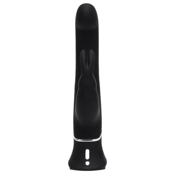 Happyrabbit - G-točka vibrator z ušesi - polnjenje, črna