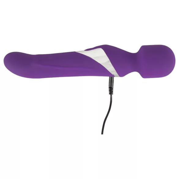 Javida Wand & Pearl - masažni vibrator 2v1 - vijoličen