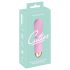 Cuties Mini - mini vibrator - akumulatorski, vodoodporen, spiralna oblika - roza