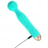 Cuties Mini Wand - polnilni, vodoodporni masažni vibrator (zelen)