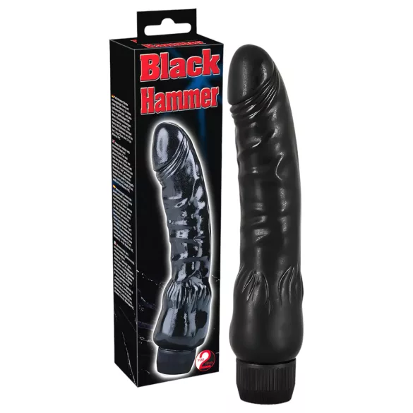 You2Toys - vibrator za intenziven užitek - črna