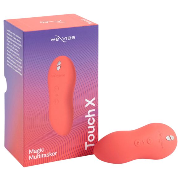 We-Vibe Touch X - akumulatorski, vodoodporni vibrator za klitoris (koralni)