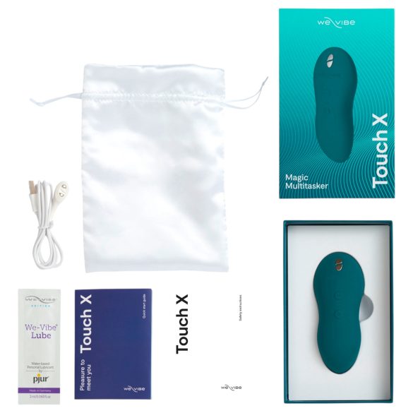 We-Vibe Touch X - klitoralni vibrator - polnilni, vodoodporen - zelena