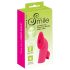 SMILE Licking - zračno-valovni prstni vibrator z jezikom (roza)
