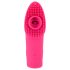 SMILE Licking - zračno-valovni prstni vibrator z jezikom (roza)