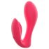 SMILE Hlačke - polnilni, brezžični 2v1 vibrator (roza)