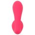 SMILE Hlačke - polnilni, brezžični 2v1 vibrator (roza)