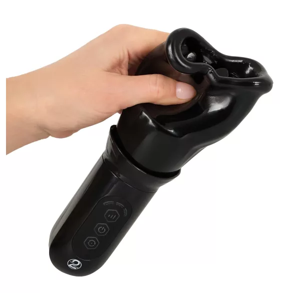 You2Toys - STROKER Rotating - akumulatorski, vrteči se umetni vagina masturbator (črn)
