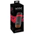 WYNE 04 - masturbator za moške - vibracijsko-sesalni - akumulatorski - rjav