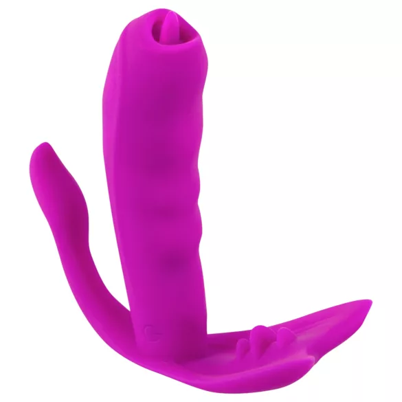 Javida - vibrator za G-točko in klitoris - vijoličen