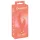 You2Toys - mini zajčji vibrator - akumulatorski - breskev