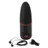 WYNE 02 - masturbator z vibracijo in sesanjem - polnilni - črno-bel