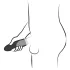 WYNE 02 - masturbator z vibracijo in sesanjem - polnilni - črno-bel